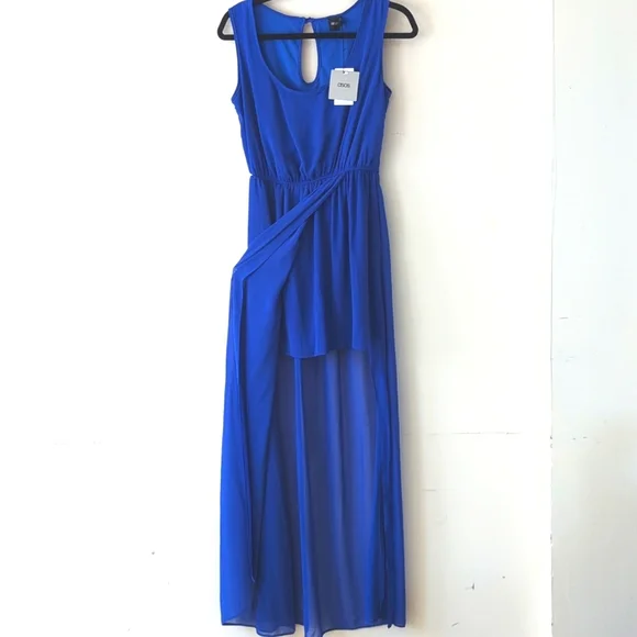 ASOS | Dresses | Asos Sleeveless Chiffon Sheer Overlay Midaxi | Poshmark